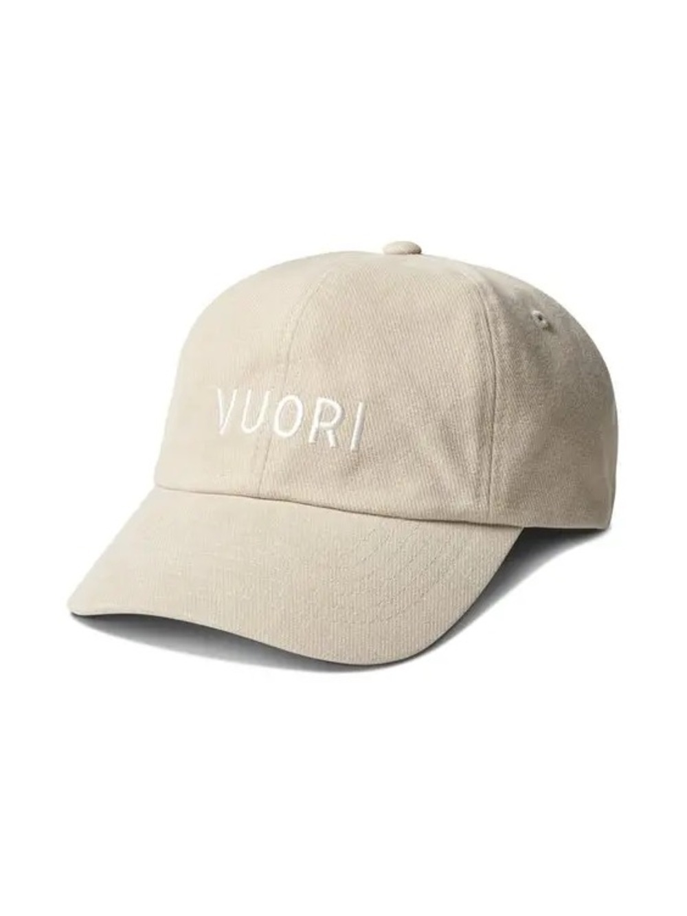 Vuori Signal Dad hat in birch / cream color